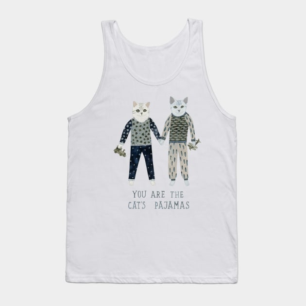 You are the cat's pajamas Tank Top by Golden Section